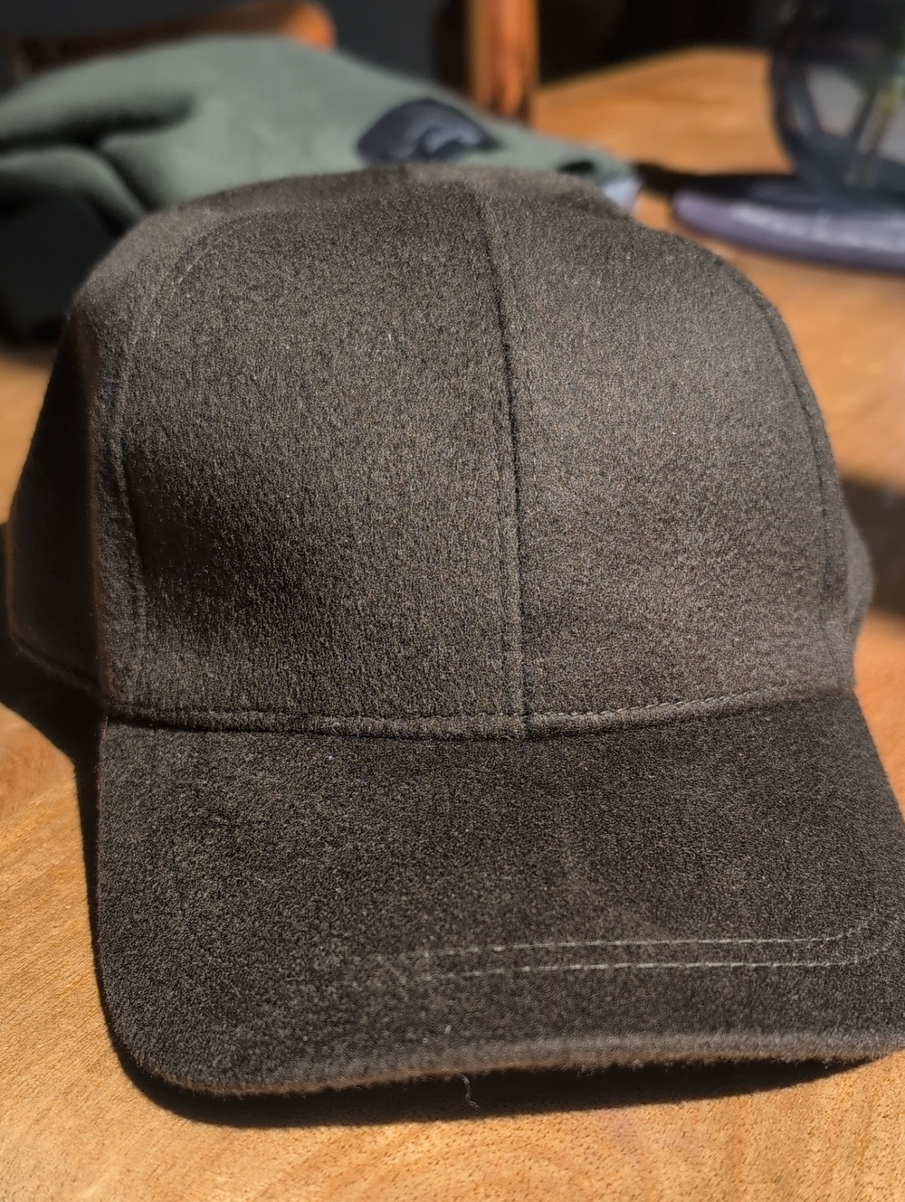 Men's Vince l/XL Cashmere Baseball Cap